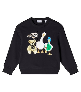 Printed cotton jersey sweatshirt | Burberry Kids