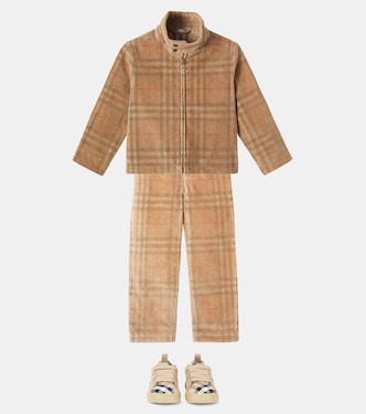 Hose Burberry Check aus Baumwoll-Cord | Burberry Kids