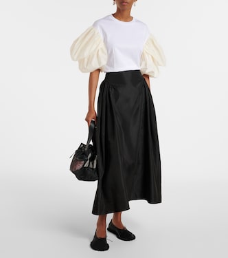 Puff-sleeve cotton jersey T-shirt | Simone Rocha