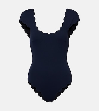 Mexico reversible scalloped swimsuit | Marysia