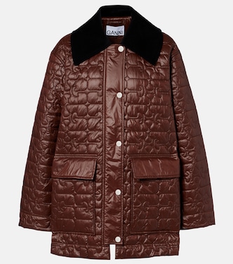 Technical quilted jacket | Ganni
