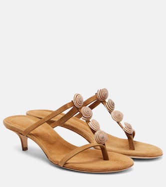 Sundial Heel 40 thong sandals | Christopher Esber