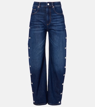 High-Rsie Wide-Leg Jeans | Sportmax
