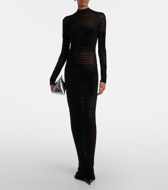 Semi-sheer gown | Mugler