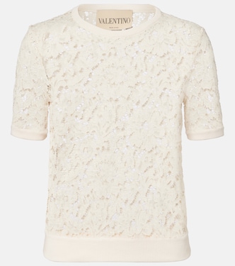 Mossi lace top | Valentino