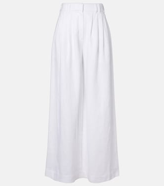 Parker linen wide-leg trousers | Posse
