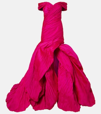 Off-shoulder bustier gown | Marmar Halim