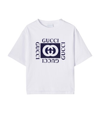 Logo cotton jersey T-shirt | Gucci Kids