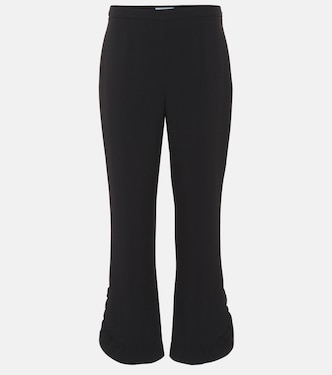 Cropped crêpe pants | Prada