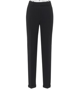 Pantalon slim en laine mélangée | Victoria Beckham