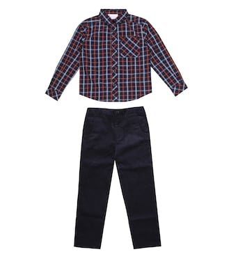 Cotton shirt and pants set | Rachel Riley