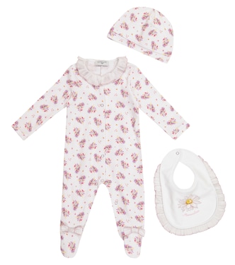 Baby - Tutina a stampa in cotone | Monnalisa