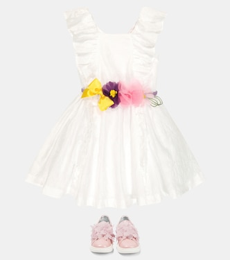 Verziertes Kleid | Monnalisa