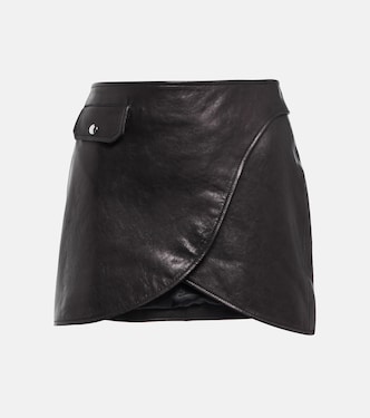 Minigonna Otis in pelle | Khaite
