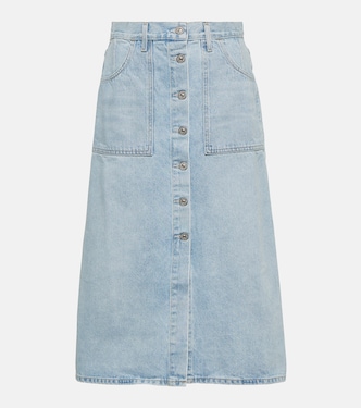 Falda midi Anouk en denim de tiro alto | Citizens of Humanity