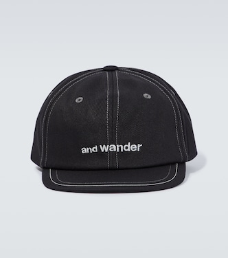 Cappello in twill di cotone con logo | And Wander