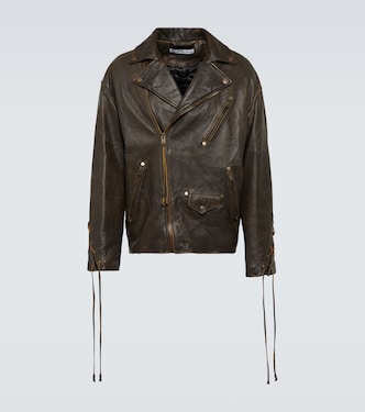 Chaqueta biker de piel | Acne Studios