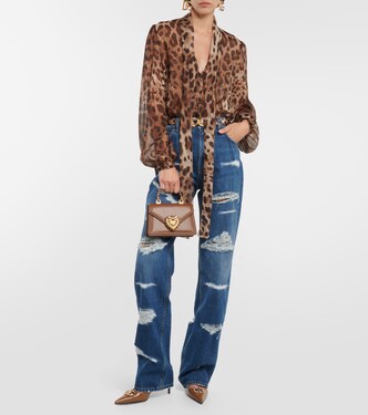 Jeans distressed a vita alta | Dolce&Gabbana