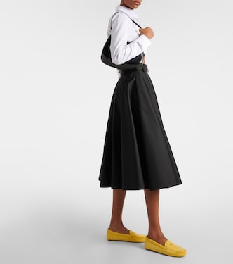 Mokassins aus Veloursleder | Prada