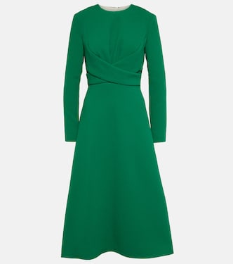 Vestido midi Elta de crepé | Emilia Wickstead