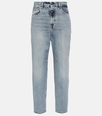 Jeans tapered de tiro medio | Toteme
