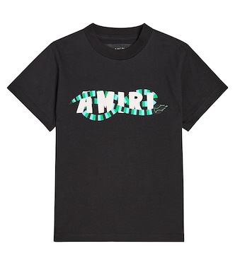프린트 코튼 티셔츠 | Amiri Kids