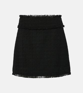 Minigonna in tweed di misto lana | Dolce&Gabbana