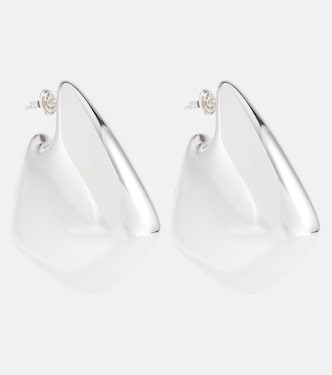 Orecchini Large Fin in argento sterling | Bottega Veneta