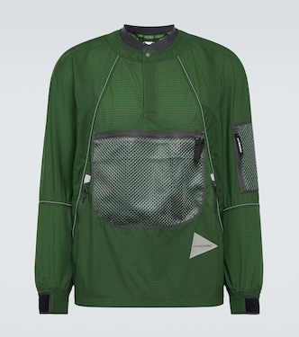 Chaqueta de nylon ripstop | And Wander