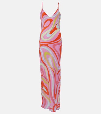 Slipdress Marmo aus Seide | Pucci