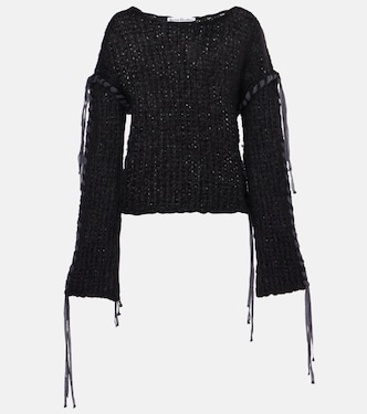 Pullover cropped in maglia | Acne Studios