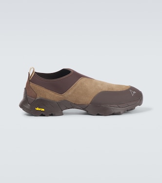 Sneaker slip-on con camoscio | Roa