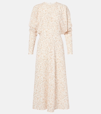 Bedrucktes Midikleid Dolman | Victoria Beckham
