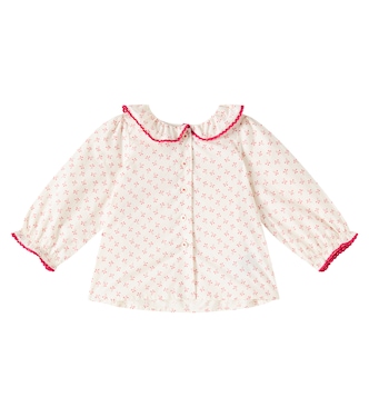 Baby - Blusa in popeline di cotone | Bonpoint