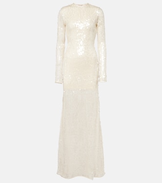Robe mit Pailletten | David Koma