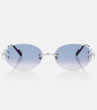 Gafas de sol ovaladas Classic C De Cartier | Cartier Eyewear Collection