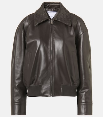 Intrecciato leather blouson | Bottega Veneta