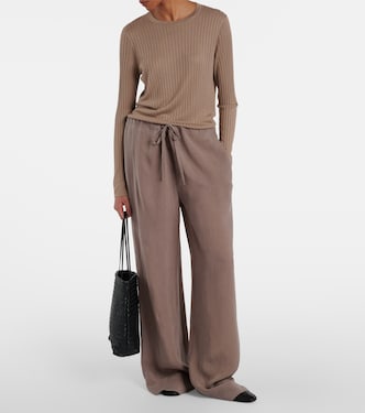 Top Keya aus Rippstrick | The Row