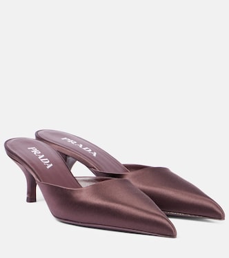 Satin mules | Prada