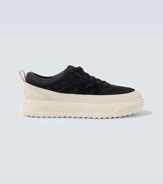 Monpulse leather-trimmed sneakers | Moncler