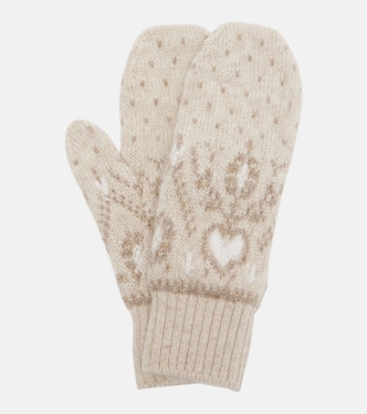 Christel cashmere mittens | Khaite