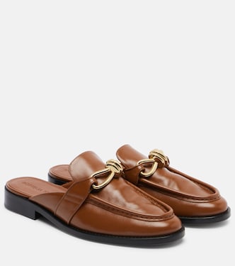 Slippers Astaire Knot aus Leder | Bottega Veneta