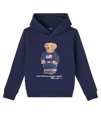 Hoodie Polo Bear aus einem Baumwollgemisch | Polo Ralph Lauren Kids