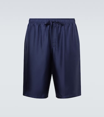Silk satin bermuda shorts | Dolce&Gabbana