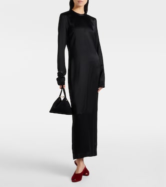 Robe longue en satin | Toteme
