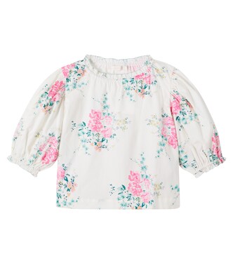 Floral cotton top | C'era Una Volta