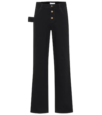 High-Rise Straight Jeans | Bottega Veneta