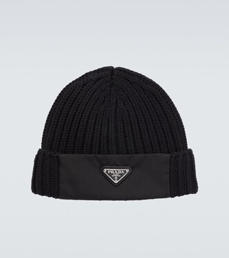 Mütze aus Wolle und Re-Nylon | Prada