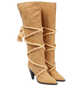 Lophie canvas knee-high boots | Isabel Marant
