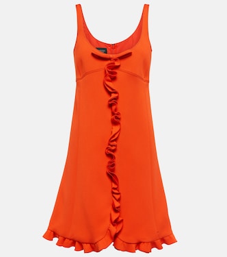 Ruffled crêpe minidress | Giambattista Valli